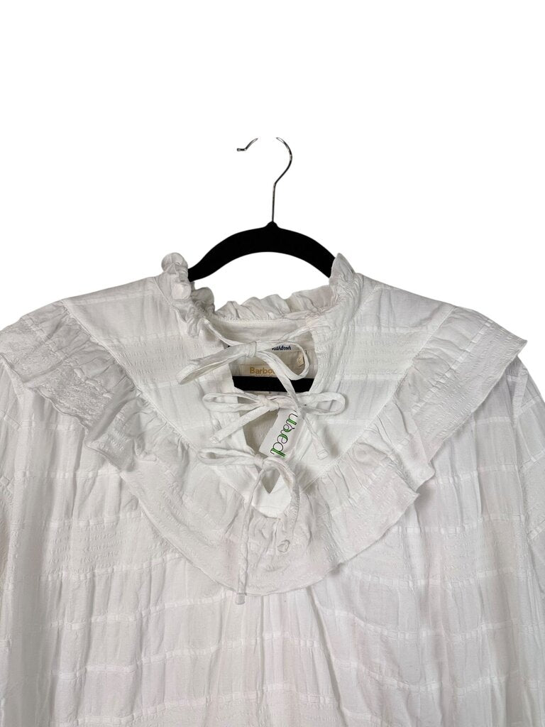 BARBOUR RUFFLE BLOUSE