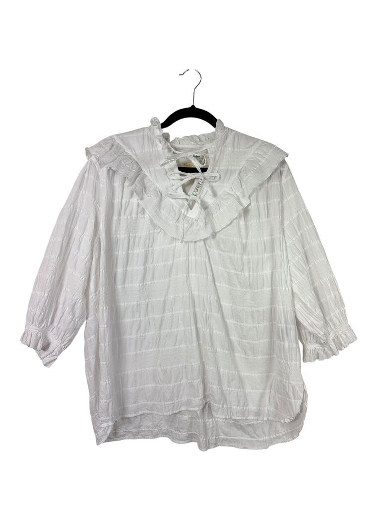 BARBOUR RUFFLE BLOUSE