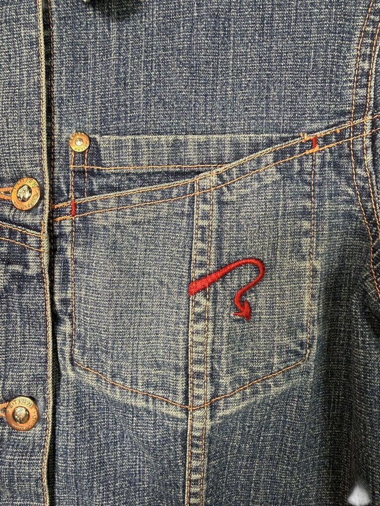 FETISH DENIM MOTO JACKET