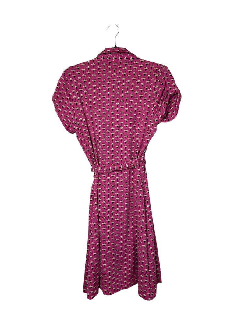 DIANE VON FURSTENBERG FLORAL WRAP DRESS