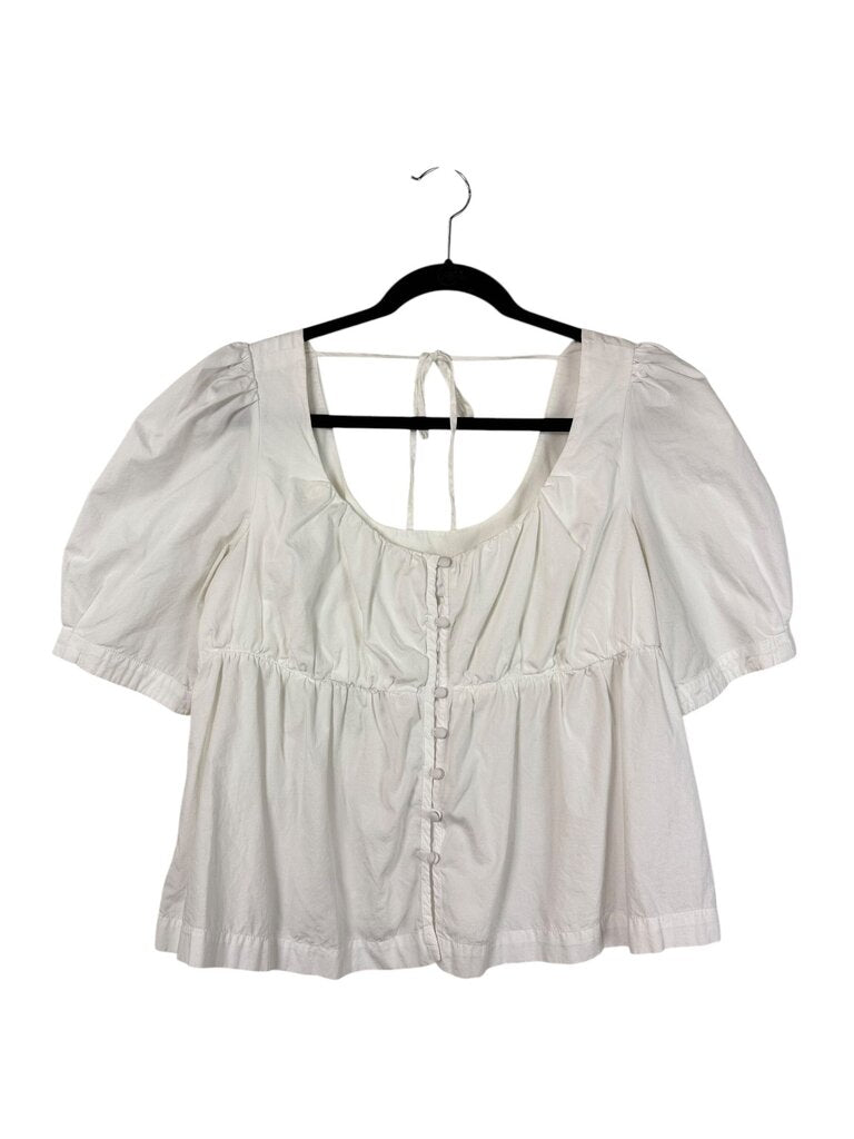 ANTHROPOLOGIE PUFF SLEEVE BLOUSE