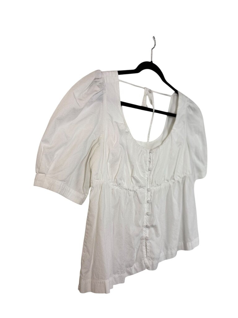 ANTHROPOLOGIE PUFF SLEEVE BLOUSE