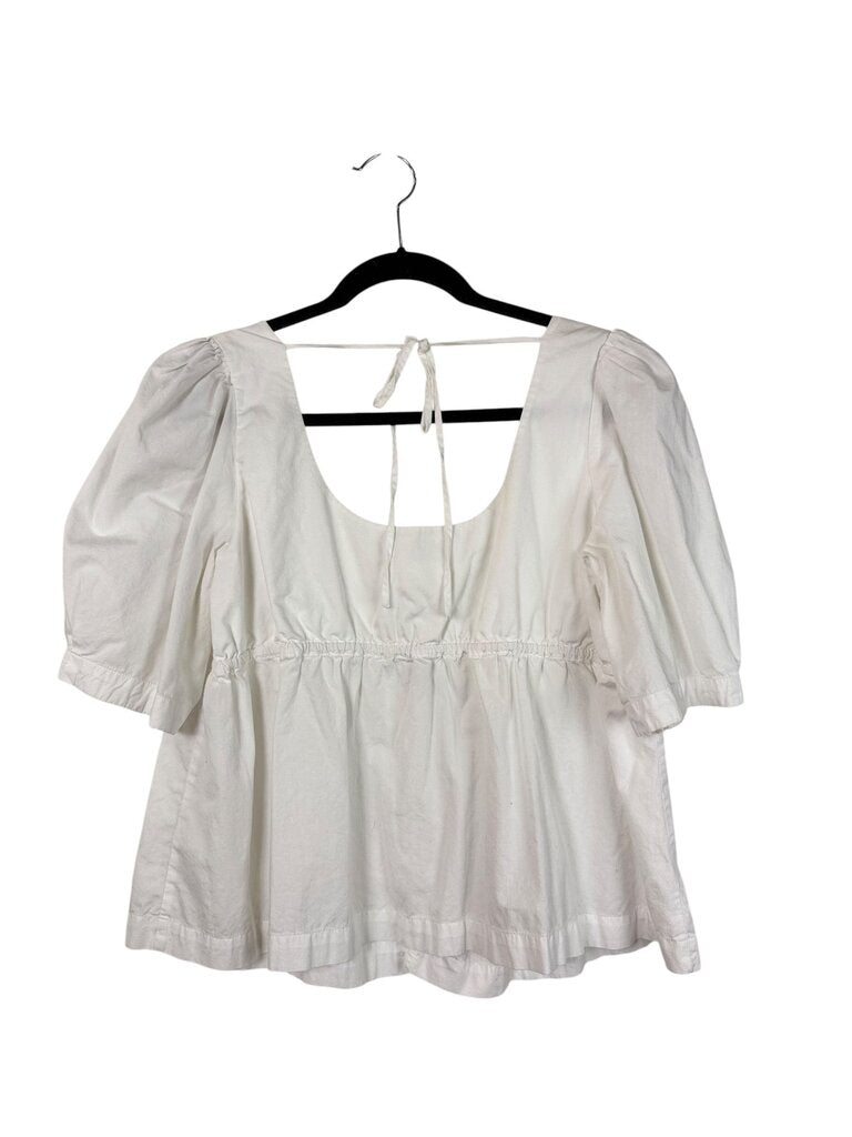 ANTHROPOLOGIE PUFF SLEEVE BLOUSE
