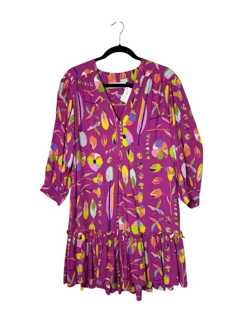 ANTHROPOLOGIE FLORAL SHIFT DRESS