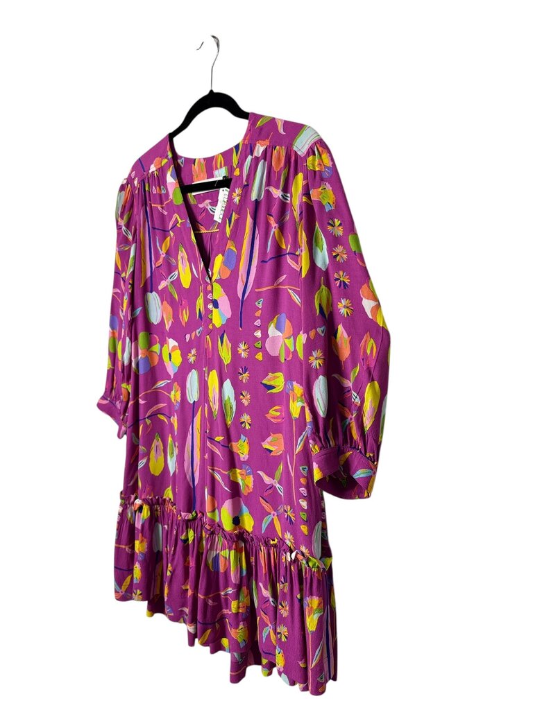 ANTHROPOLOGIE FLORAL SHIFT DRESS