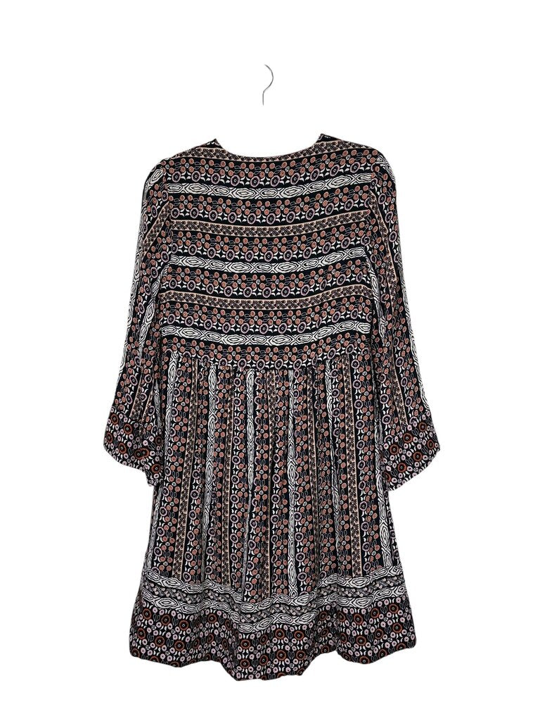 MAEVE BEADED FLORAL SMOCK DRESS