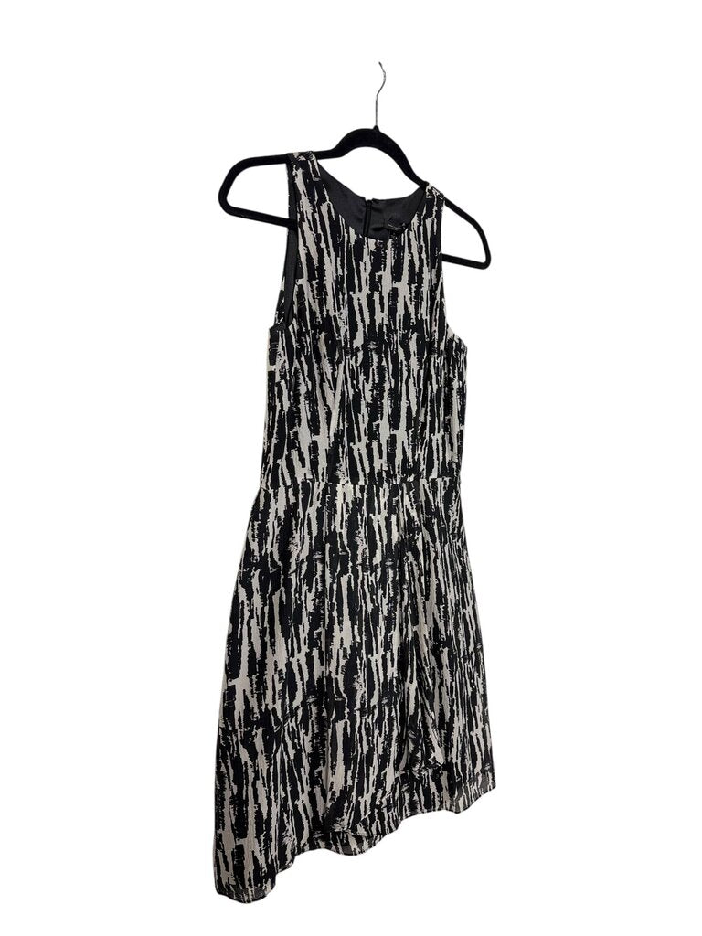 ANN TAYLOR SILK ABSTRACT DRESS