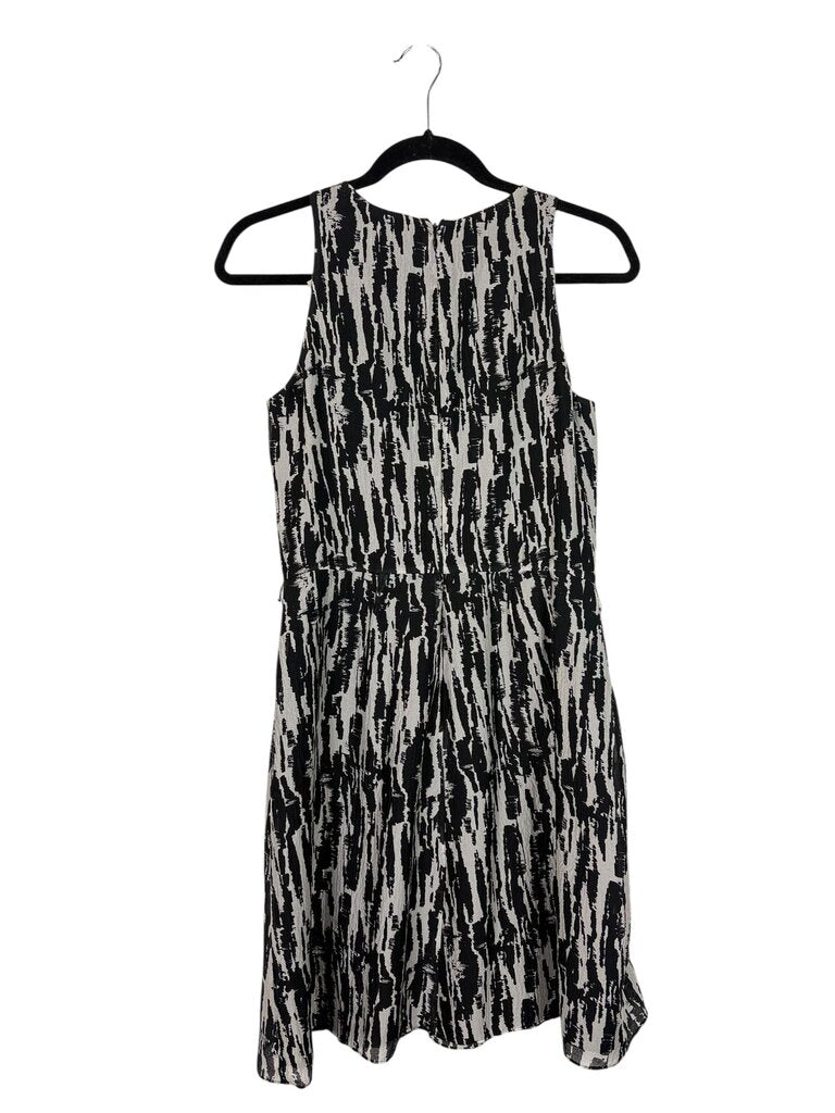 ANN TAYLOR SILK ABSTRACT DRESS