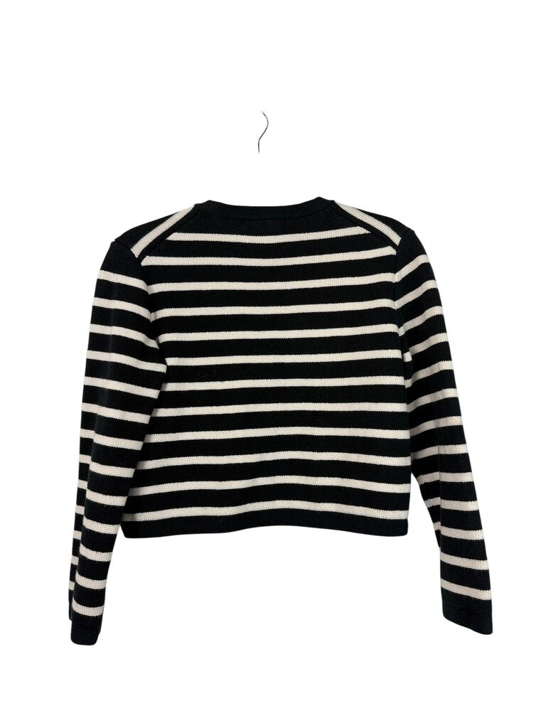 J. CREW EMILLE STRIPED CARDIGAN