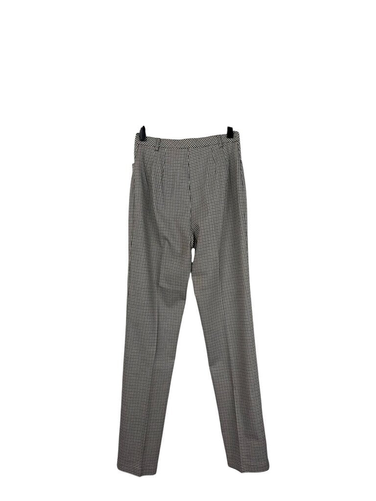 EMANUEL UNGARO LIBERTE HOUNDSTOOTH TROUSERS