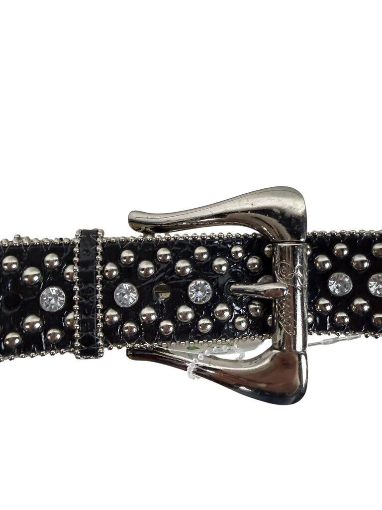 GUESS STUDDED AND RHINESTONES BELT