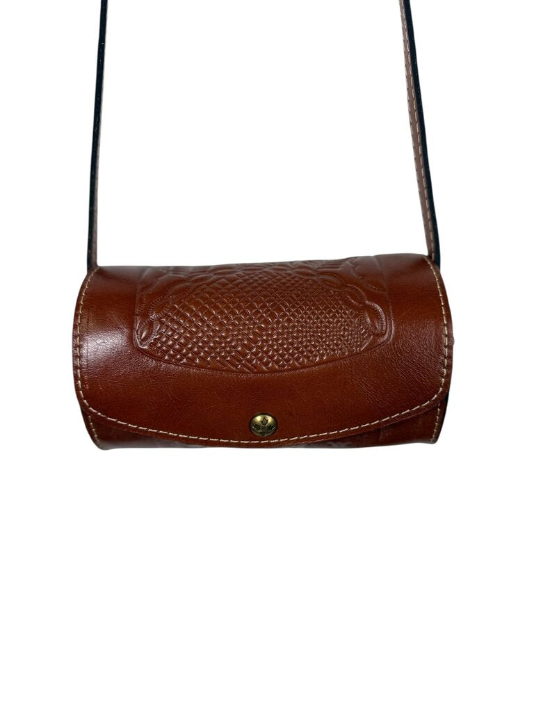 PATRICIA NASH FLORAL LEATHER CROSSBODY