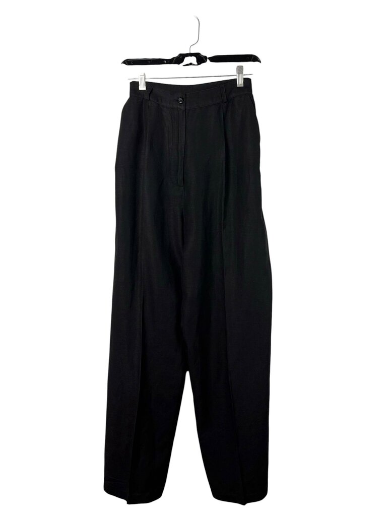 ADOLFO STUDIO HIGH WAIST TAPERED PANTS