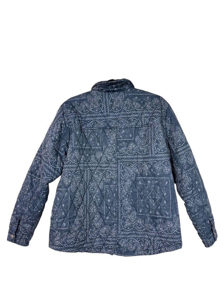 LEVI STRAUS BANDANA PATTERN SHACKET