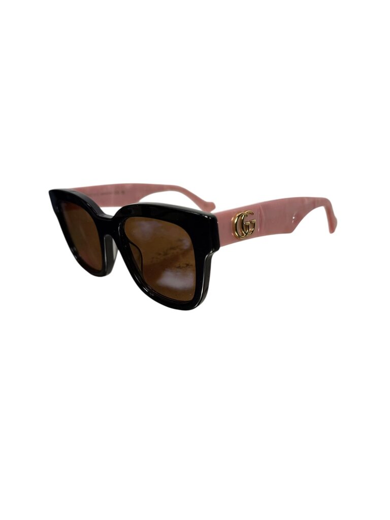 GUCCI RECTANGULAR PINK SUNGLASSES