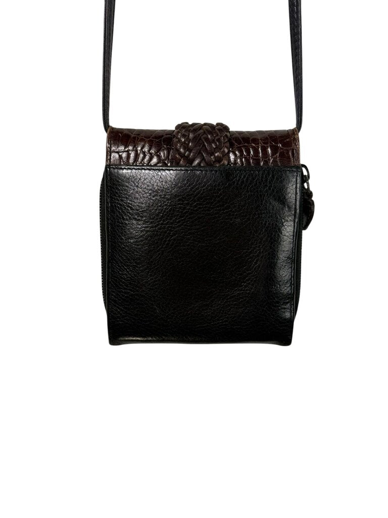 BRIGHTON LEATHER CROSSBODY WALLET