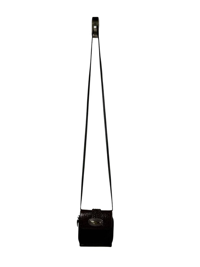 BRIGHTON LEATHER CROSSBODY WALLET