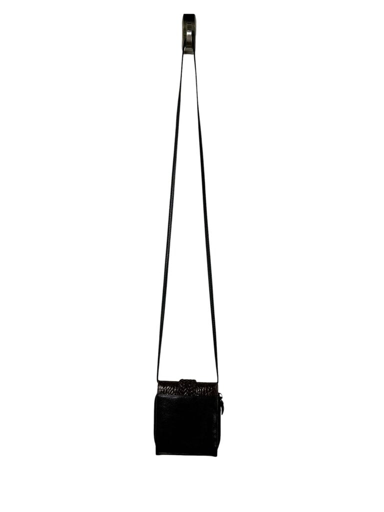 BRIGHTON LEATHER CROSSBODY WALLET