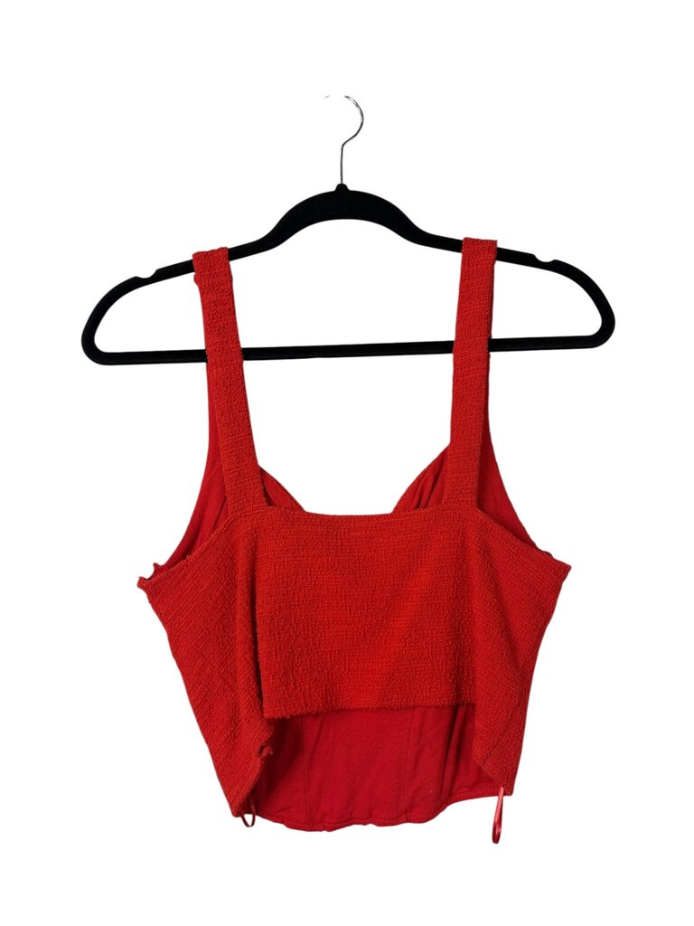 ZARA CORSET TEXTUERED TOP