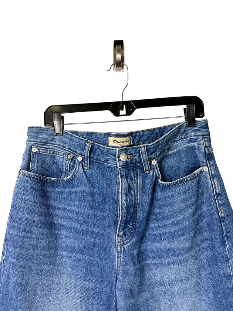 MADEWELL CURVY LOW SLUNG STRAIGHT JEANS