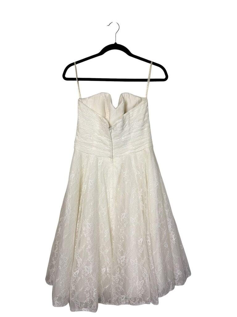 GALINA SIGNATURE SWEETHEART LACE DRESS