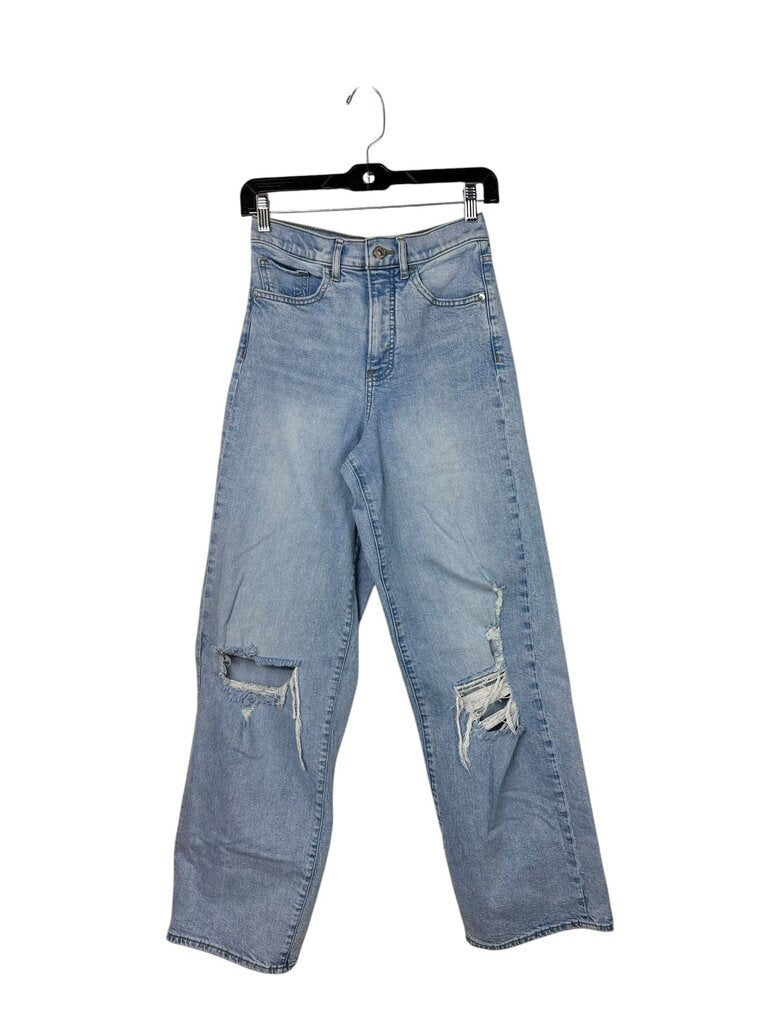 EXPRESS 90s WIDE LEG SUPER HIGH RISE JEANS