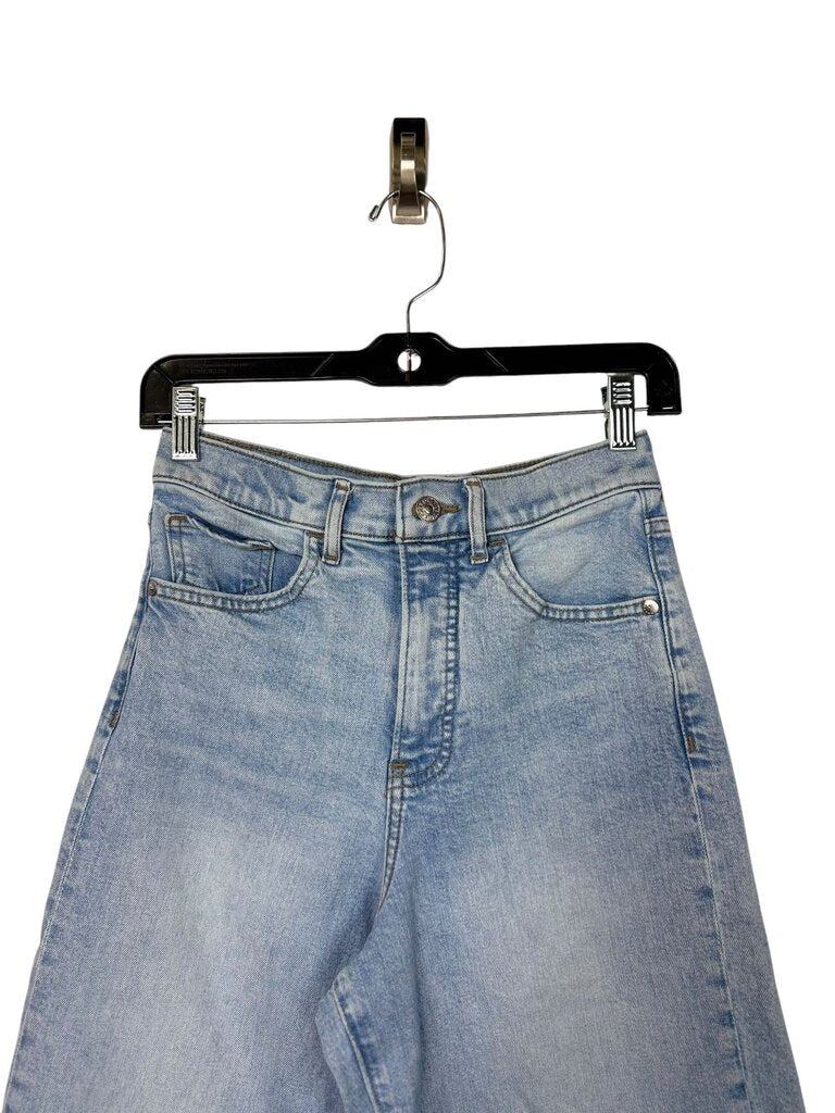 EXPRESS 90s WIDE LEG SUPER HIGH RISE JEANS