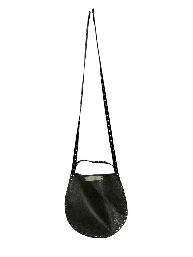 REBELLION STEPHANIE WHEAT STUDDED CROSSBODY