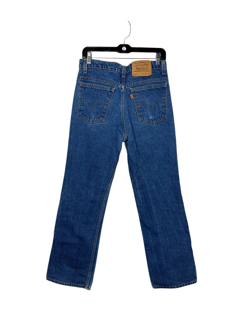 LEVI'S HIGH RISE STRAIGHT LEG JEANS