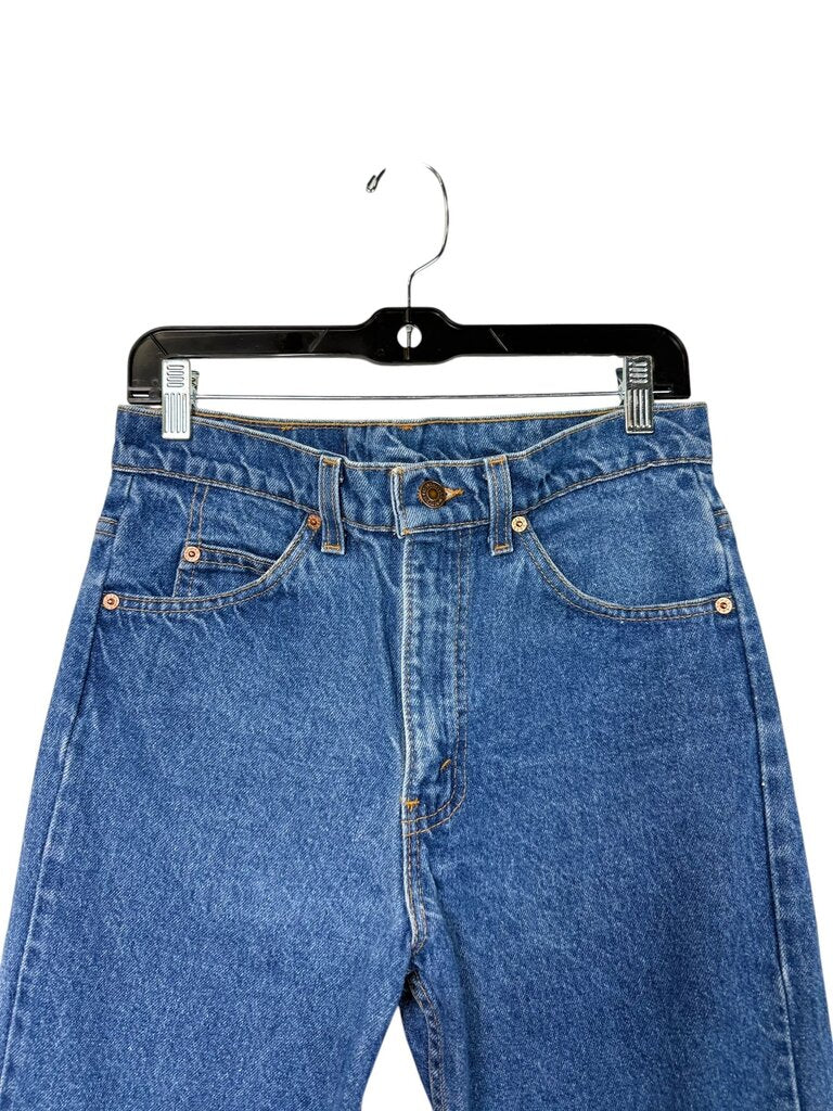 LEVI'S HIGH RISE STRAIGHT LEG JEANS