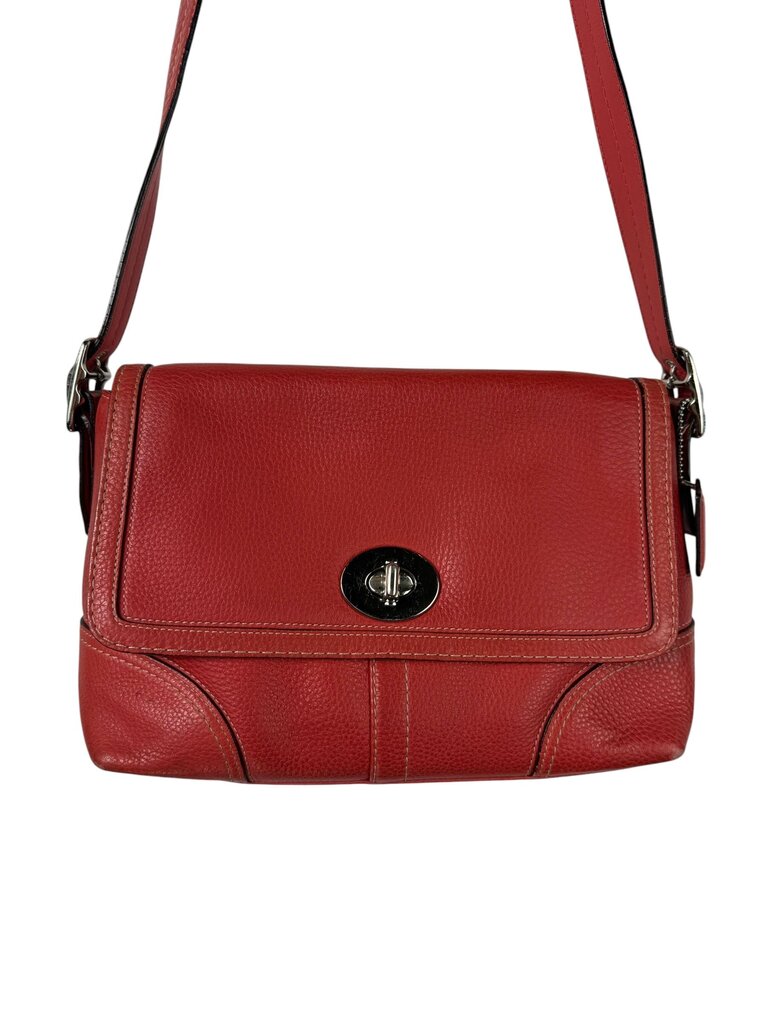 COACH HAMPTION PEBBLE LEATHER CROSSBODY
