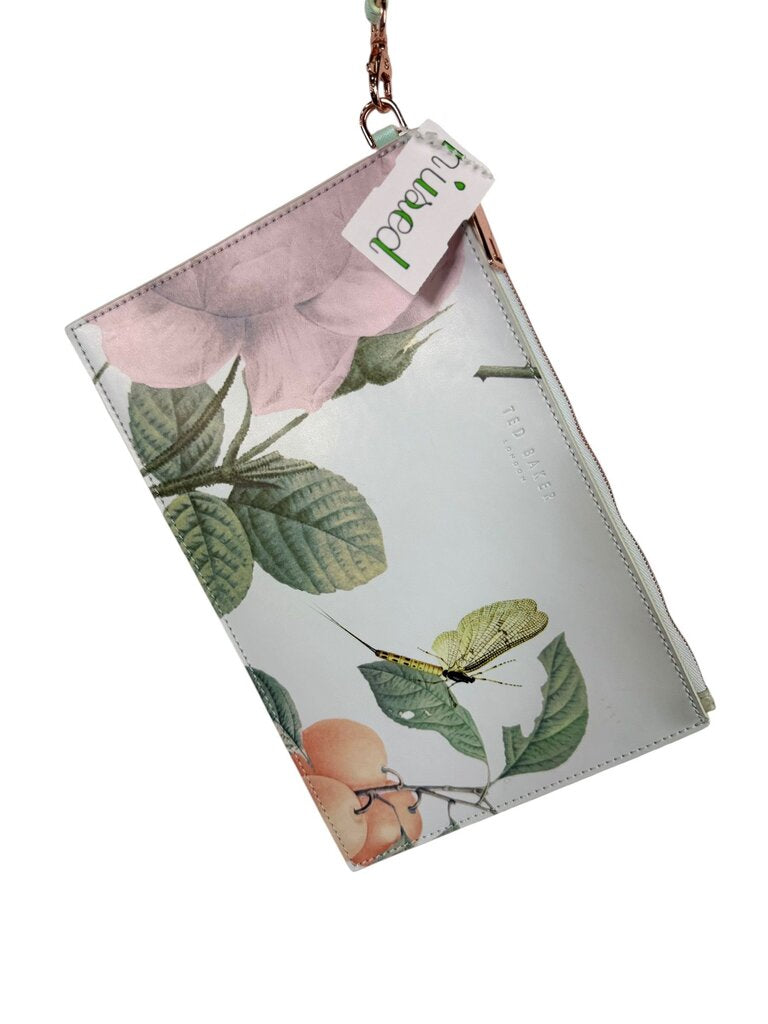 TED BAKER FLORAL/DRAGONFLY CLUTCH