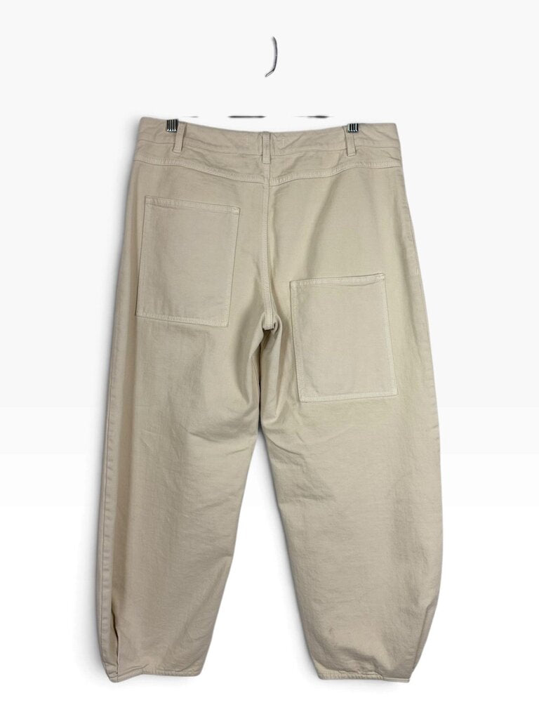 TIBI BARREL LEG JEANS