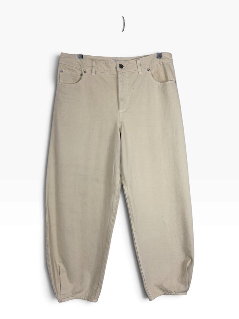TIBI BARREL LEG JEANS