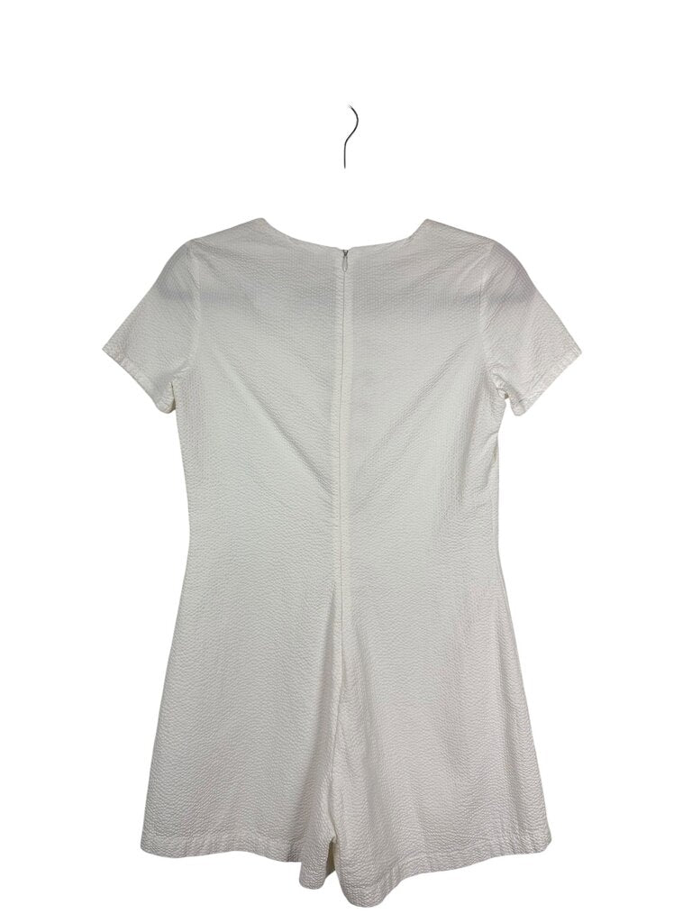 STAUD LACE UP ROMPER