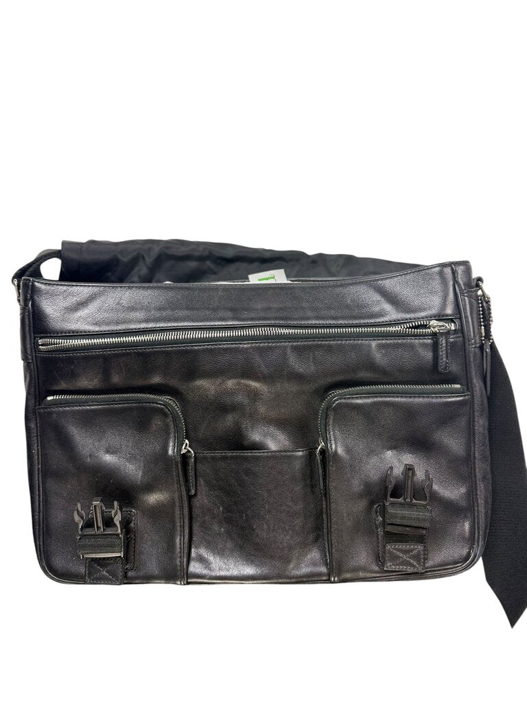 COACH LEATHER METROPOLITAN MESSENGER
