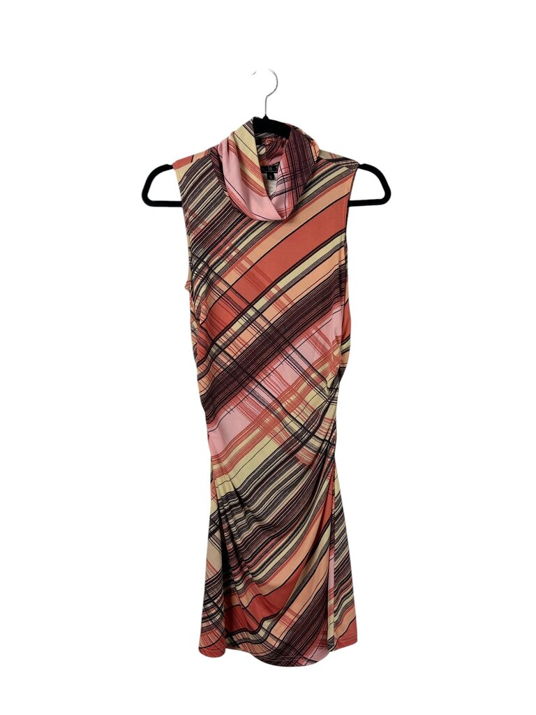 ABS BY ALLEN SCHWARTZ PLAID DRESS