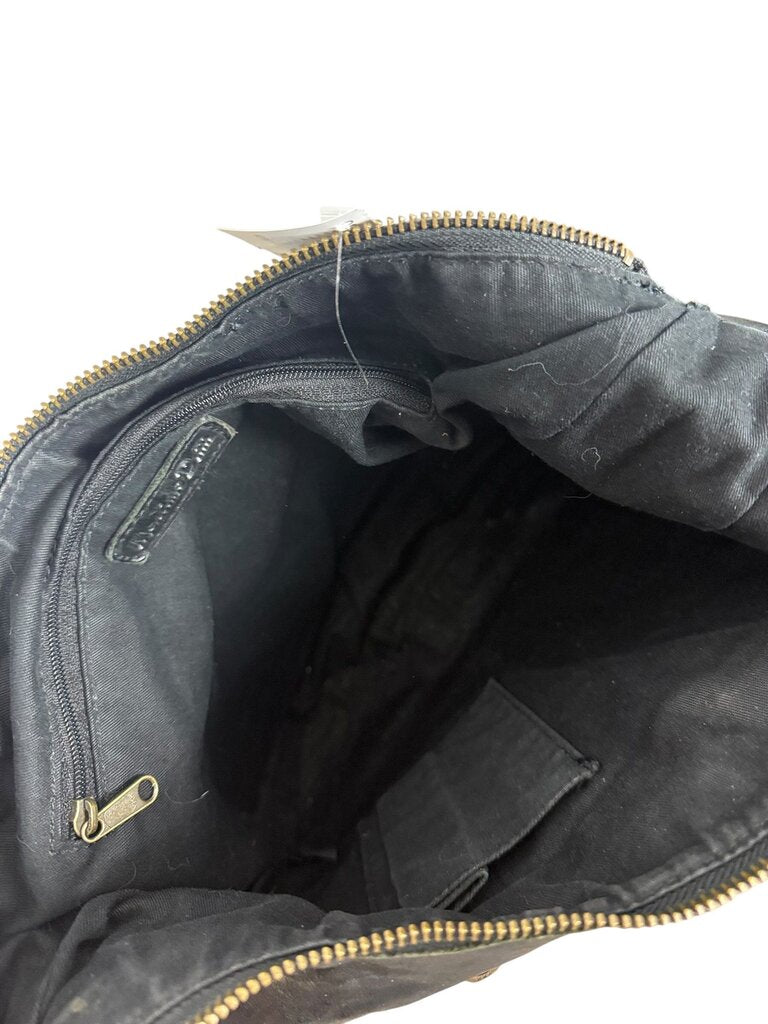 MASSIMO DUTTI LEATHER STUDDED CROSSBODY