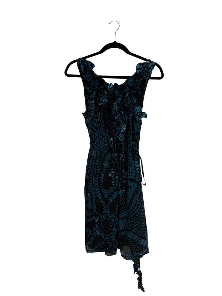 ARMANI EXCHANGE RUFFLE MINI DRESS