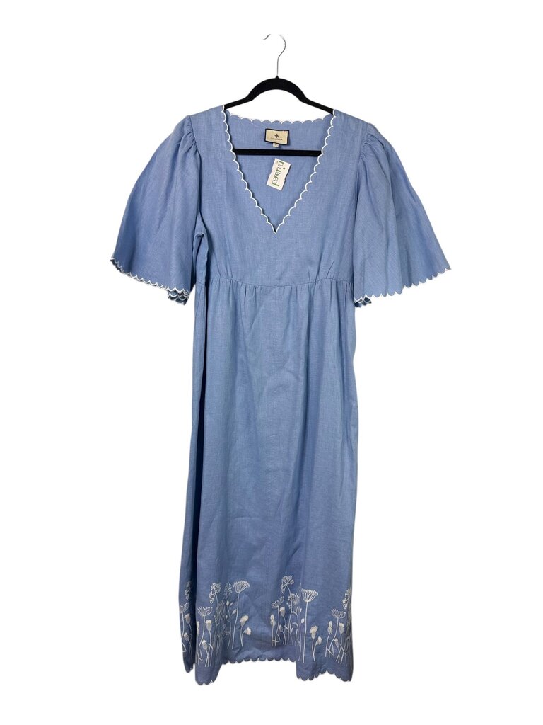 TUCKERNUCK FLORAL EMBROID MAXI DRESS TUCKERNUCK FLORAL EMBROID MAXI DRESS