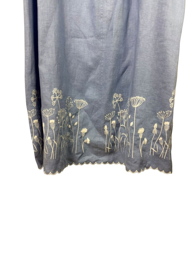 TUCKERNUCK FLORAL EMBROID MAXI DRESS