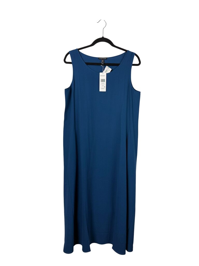 knee length dresses for ladies EILEEN FISHER HIGH LOW MAXI DRESS