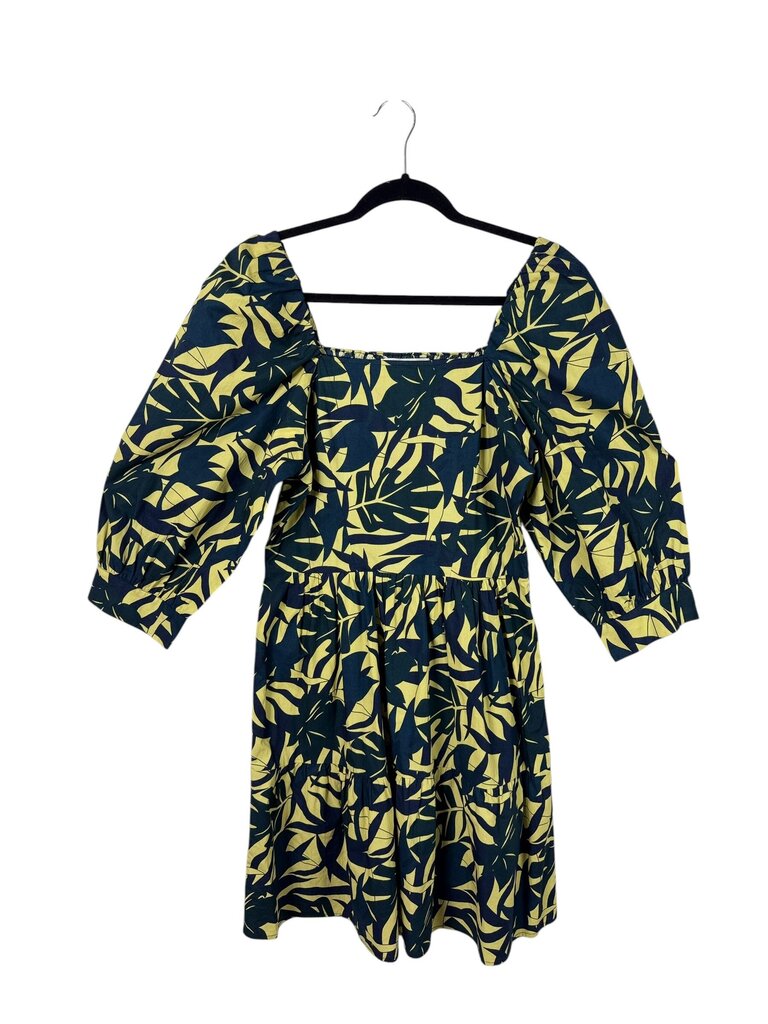 BA&SH WINNY LEAF PRINT DRESS