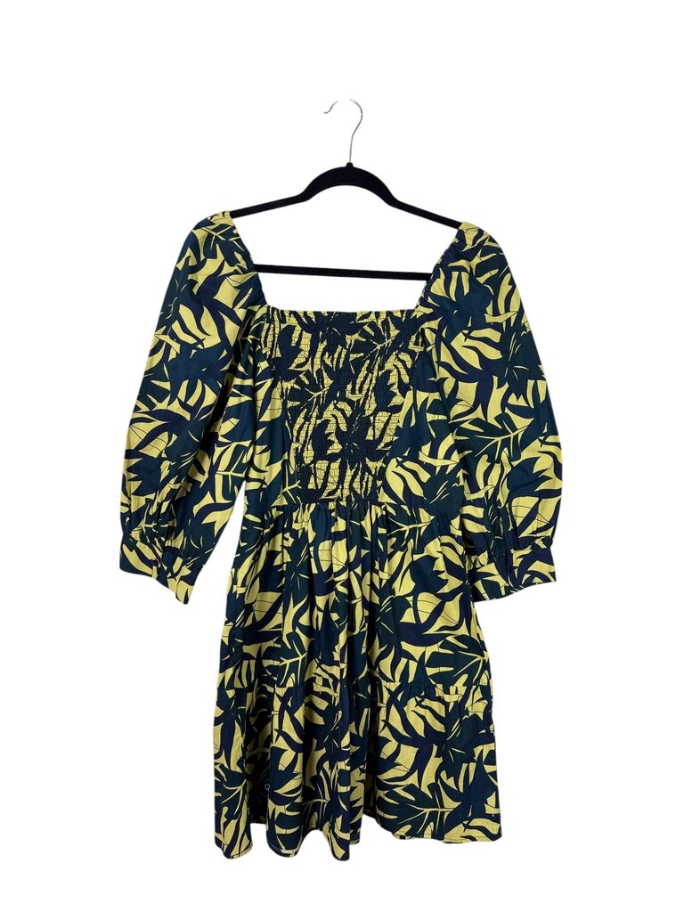 BA&SH WINNY LEAF PRINT DRESS
