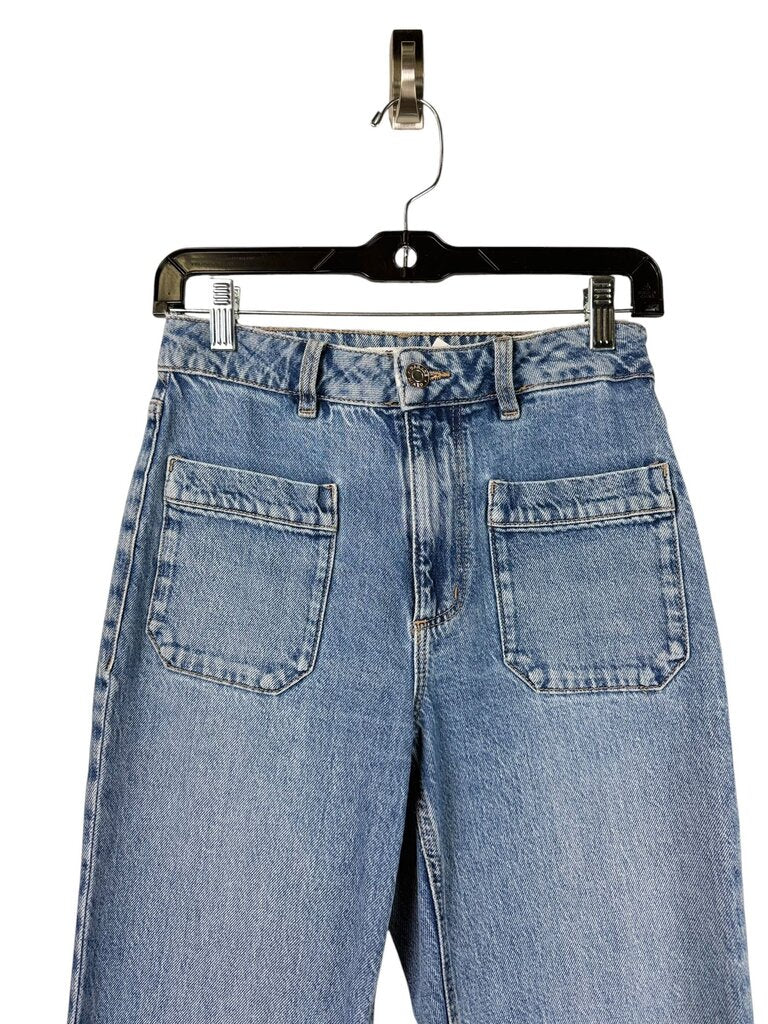 GARAGE HIGH WAISTED FLARE JEANS