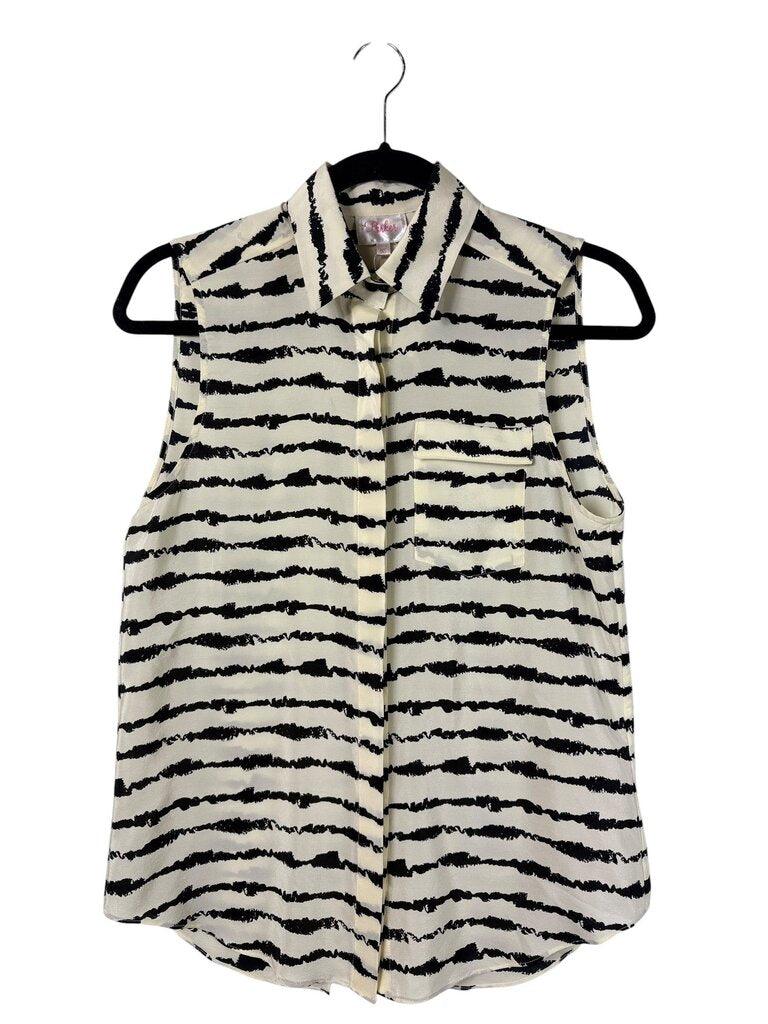 PARKER STRIPED BLOUSE