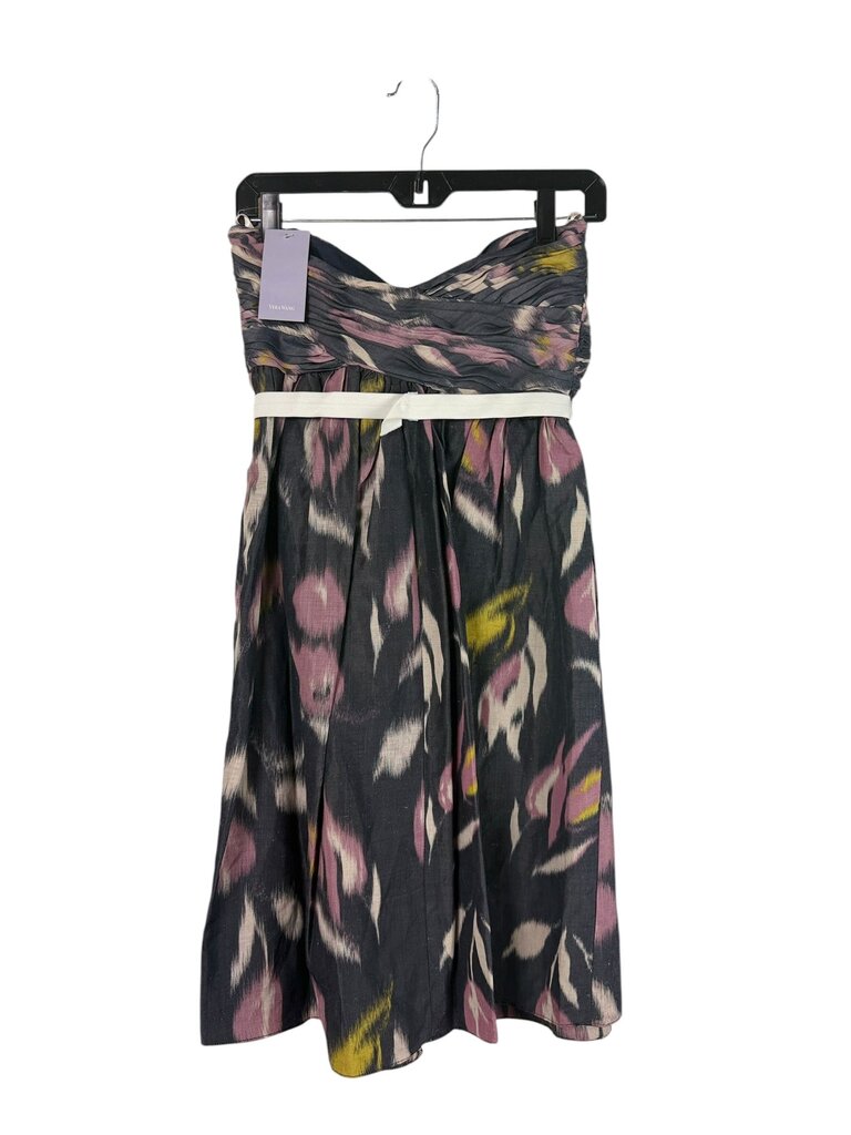 VERA WANG RUCHED BELTED DRESWS
