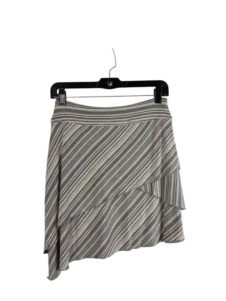 ATHLETA ASYM STRIPED SKIRT