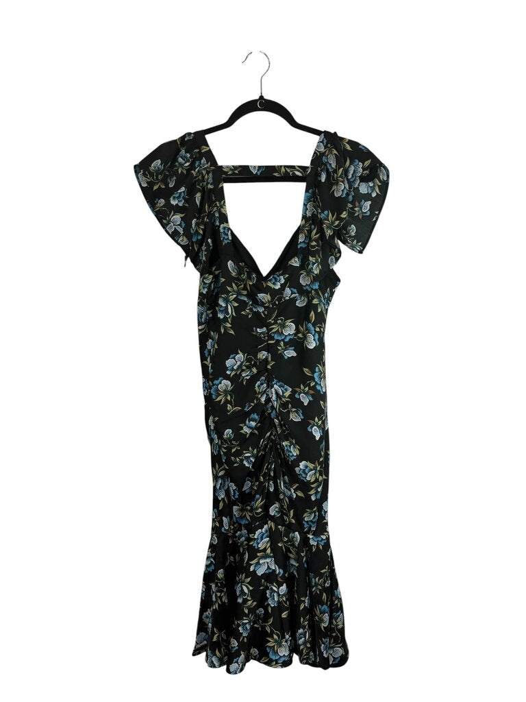 ANTHROPOLOGIE FLORAL MERMAID DRESS
