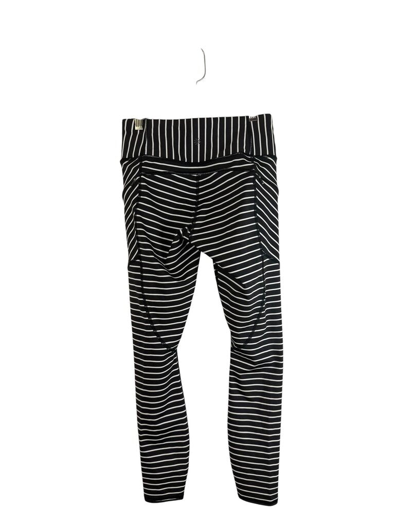 ATHLETA STRIPED LEGGINGS
